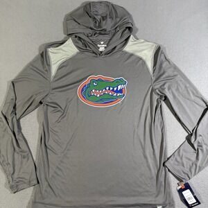 Fanatics Florida Gators Hoodie‎ Lightweight Pullover Gray Size XL NWT